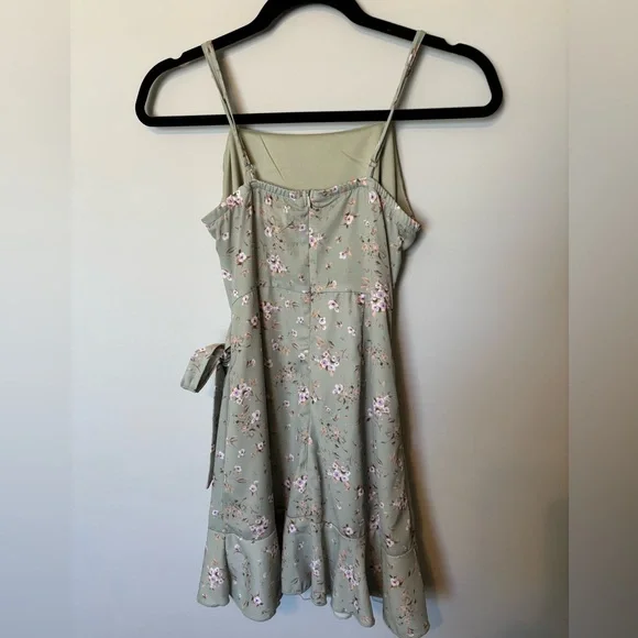 ALTAR’D STATE Floral Wrap Mini Dress - Picture 4 of 5
